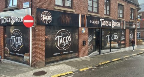 Lettrage Espace Tacos